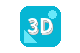 高清3D动漫 Logo